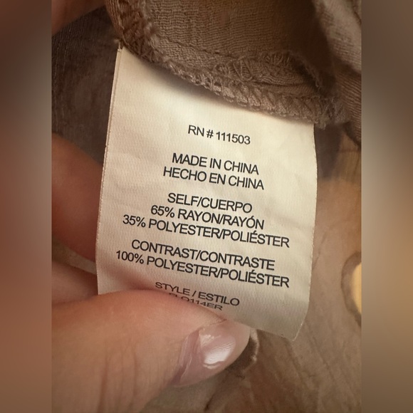 Anthropologie| Fig and Flower| Floral Embroidered Blouse - Picture 5 of 6